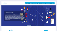 Desktop Screenshot of noblemetric.com